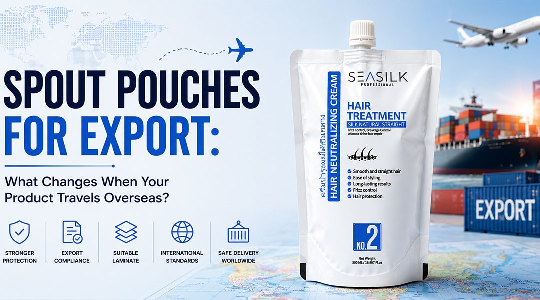 Spout Pouches for Export: What Changes When Your Product Travels Overseas?